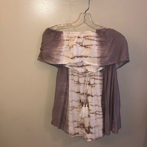 Off the shoulder dress